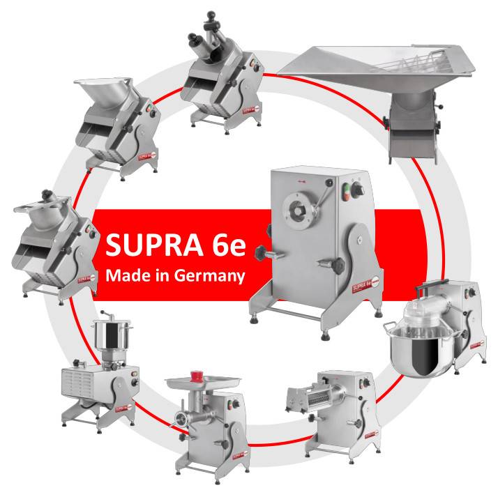 Supra 6e - Aufsätze und modularer Aufbau