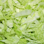 Salat-Streifen mit Feuma Multifunktionsküchenmaschine SUPRA 6e zerkleinert