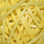 Kartoffel-Streifen mit SUPRA 6e geschnitten