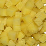 Κύβοι πατάτας κομμένοι με πολυλειτουργικό επεξεργαστή τροφίμων SUPRA 6e