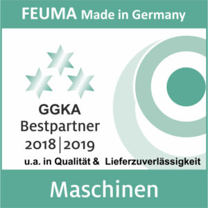 GGKA-Auszeichnung für FEUMA als bester Maschinenhersteller