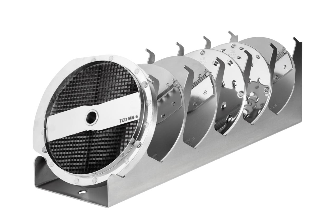 Scheibenständer liegend für TED FEUMA Gemüseschneider